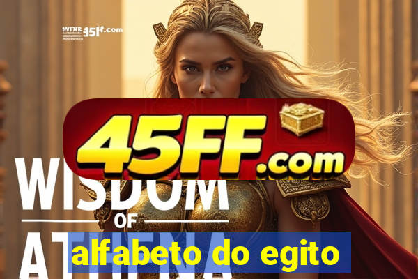 alfabeto do egito